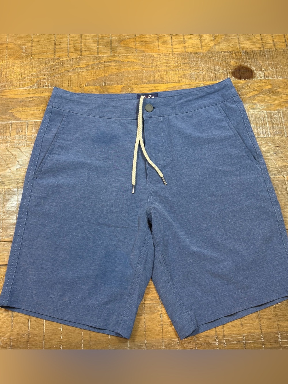 Faherty All Day Shorts Mens 29 Blue Hybrid Stretch Quick Dry Board Swim Trunks